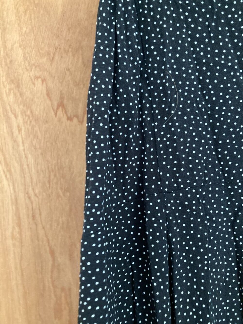 Gap Black Polka Dot Midi Dress – Flowy Summer Dress - Picture 3 of 4